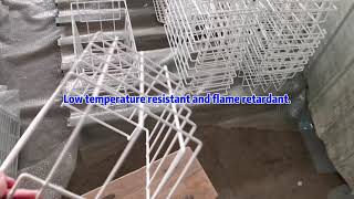 PVC Coated Welded Wire Mesh Baskets for Food Industry