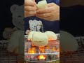 東港知名宵夜，煉乳碳烤饅頭 famous carbon baked mantou with condensed milk in taiwan