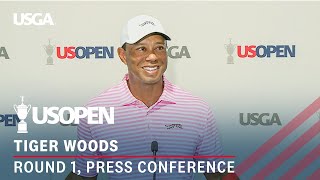 Tiger Woods: 2024 U.S. Open Press Conference | Round 1