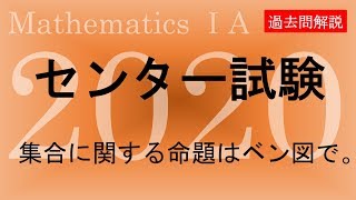 【センター試験】2020数学Ⅰ・A第１問