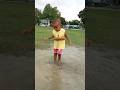 Cute baby playing with water😱 #shorts #funny #viral