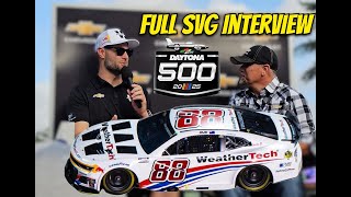 Shane Van Gisbergen Full Team Chevy Interview Before 2025 Daytona 500