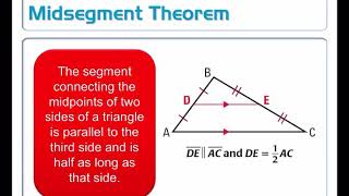 Midsegment Theorem and Coordinate Proof, 03