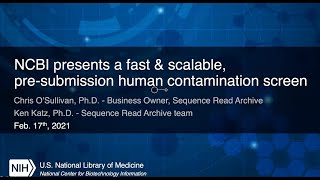 SPHERES Webinar: NCBI STAT/Host Removal