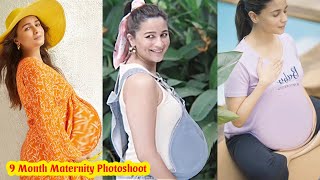 9 Month Pregnant Alia Bhatt Maternity Photoshoot || Alia Bhatt Delivery || Alia Bhatt Baby Bump