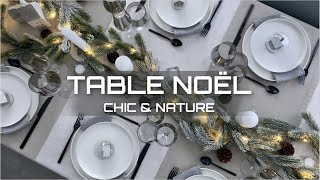 8/14 NOEL 2020 | DECO TABLE DE NOEL CHIC \u0026 NATURE | Décoration Haul Maison du monde Zôdio Casa