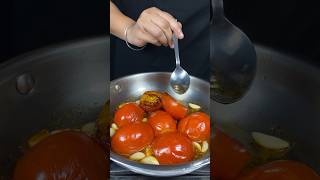 Viral Recipe Tomato Chutney ASMR Cooking #shorts #food #cooking #viralrecipe #asmrcooking #asmr
