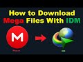 How to Download Mega.nz File With IDM! | 100% Working (2021)