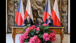Praga. Oświadczenie Prezydentów Polski i Czech