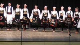 KUD Kolo Baden Deciji Ansambl - Igre iz Centralne Srbije - Decija Smotra Folklora 2013