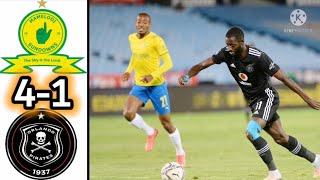 Mamelodi Sundowns vs Orlando Pirates (4-1) | DStv Premiership match