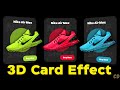 Interactive 3D Card Design for Modern Websites | Clear Step-by-Step Guide