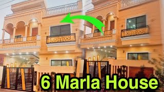 6 Marla house for sale in S.A  Garden near kala shah kako (luxury house).