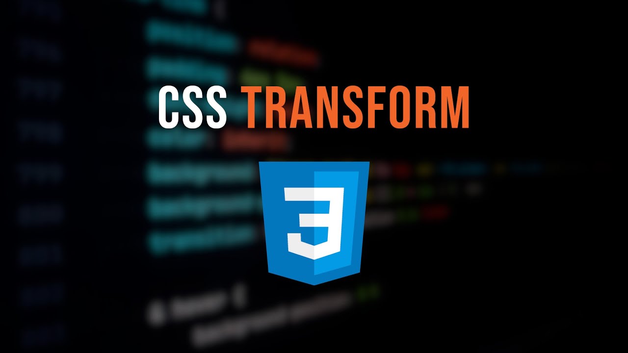 CSS Transform Property - YouTube