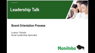 Board Orientation Process