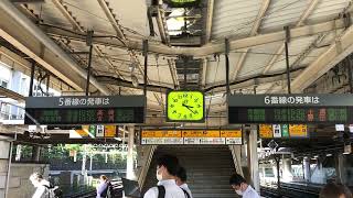 上野駅:5番線 高崎線直通 普通高崎行き予告放送・接近放送