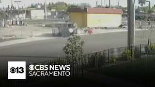 New video shows SUV hitting 3 pedestrians in Sacramento