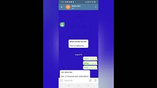How to create telegram bot, without coding, with talk back, part2