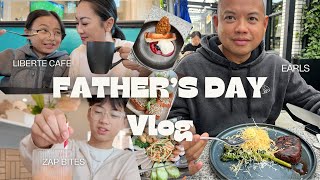 Father's Day Vlog *Family Food Vlog ZAB Bite \u0026 Liberte Cafe | JustSissi