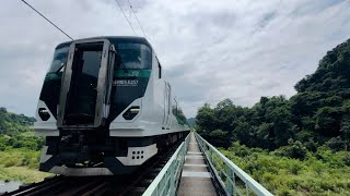 人も歩ける鉄道橋！吾妻線第一吾妻川橋梁 E257系特急草津•四万1号ほか