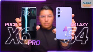 Galaxy A54 VS Poco X6 Pro | ¿Cuál te conviene más?