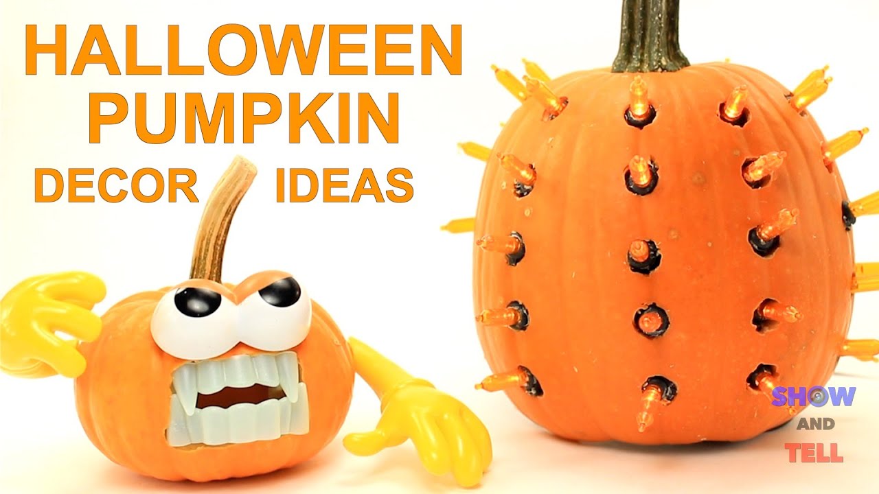 Halloween Pumpkin Decorating Tips Tricks And Ideas Youtube