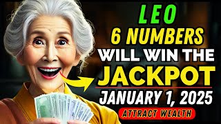 LEO: YOUR 6 LUCKY NUMBERS TO WIN THE LOTTERY JACKPOT on JANUARY 1, 2025 | Buddhist Teachings