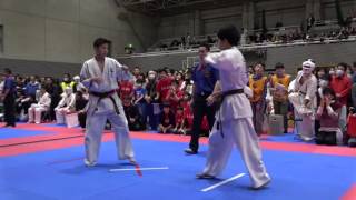 【新極真会】第7回総本部錬成大会　U-22男子エキスパート　準決勝2　SHINKYOKUSHINKAI KARATE