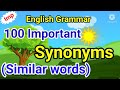 similar words in english | samanarthi shabd english | 100 similar words | 100 synonyms for kids