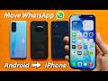 Transfer WhatsApp from Android to iPhone (2026) Official & FREE!
