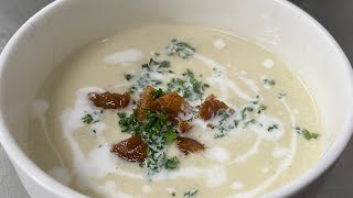 Cream Of Cauliflower ll Ihm Second Semester Practical Class ll Thick Vegetarian Creamy Soup ll