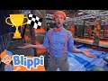 Blippi Visits The Sky Zone Indoor Trampoline Park! | Educational Videos for Kids