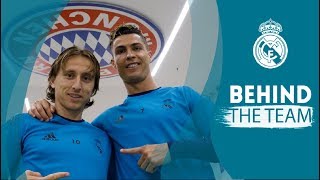 FC Bayern vs Real Madrid: Arrival in Munich and training