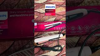 Philips Hair Straightener BHS378/10 Review | Kerashine Advanced #straightener #hair #hairstyle