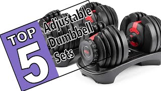 ⭐The Best Adjustable Dumbbell Sets We Found In 2021 - Top 5 Review