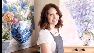 How to Begin a Floral Painting