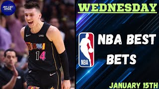 NBA Best Bets, Picks, \u0026 Predictions for Today, January 15th!