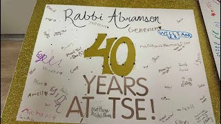 BNEWS Feature: Rabbi Abramson Celebrates 40 Years