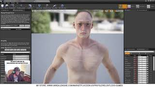 Character Customization to Fantasy RPG: Changing character meshes UE4 Tutorial