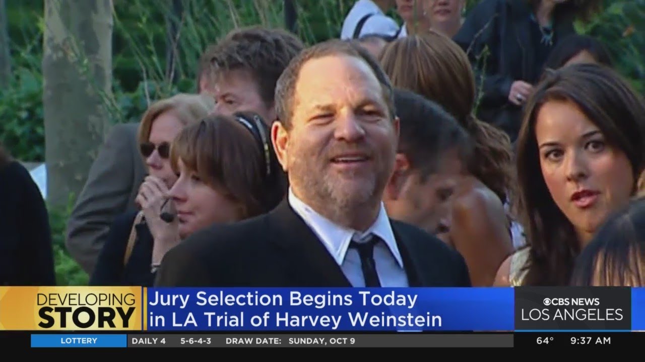 Jury Selection Begins In LA Trial Of Harvey Weinstein - YouTube