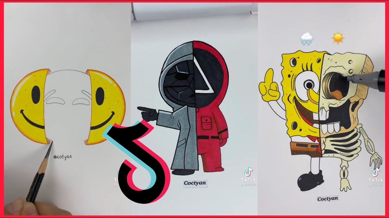 Art Tik Tok Compilation Youtube