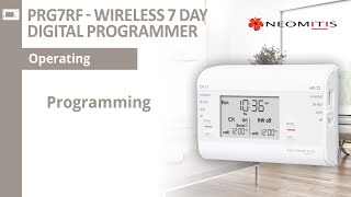 Programming - [Tutorials PRG7 RF digital programmer]