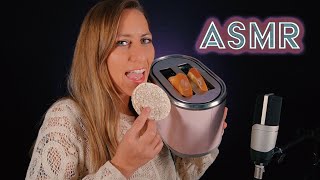 TOAST CRUNCH🍞 ASMR- super crunch, asmrfoodsounds, chewing, whisper