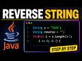 Java String Interview Question: Reverse a String