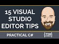 15 Visual Studio Editor Tips including Intellicode and EditorConfig