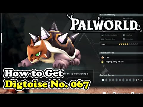 Palworld: Where to find Digtoise no. 067 | Spawn location