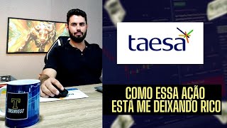 AÇÕES TAESA - TAEE11 - TAEE3 - TAEE4 - Quanto ganhei investindo em Taesa