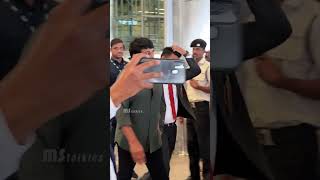 Megastar Chiranjeevi Spotted @ Hyderabad Airport | #shorts | MS Talkies