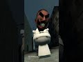 skibidi toilet vs spider man skibidi toilet sfm sfm shorts animation gmod