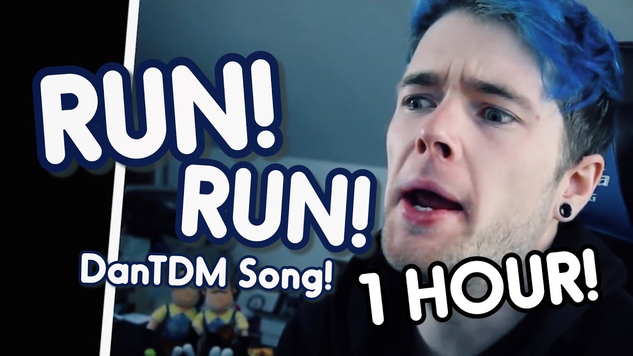 1 Hour Run Run Dantdm Remix Song By Endigo Youtube
